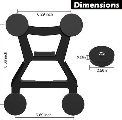 Starlink Mini Magnetic Car Roof Mount, Starlink Mini Magnetic Mount,Starlink Mini Mounting Kit for RVs, Vans, Boat, Yachts (Black)
