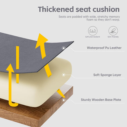 PZDO Ergonomic Gamer Chair Gaming Chair for Adults, Gaming Chair with footrest, Technical Fabric Office Chairs with Lumbar Support Height Adjustable, Teens, Gift, 150kg, Grey