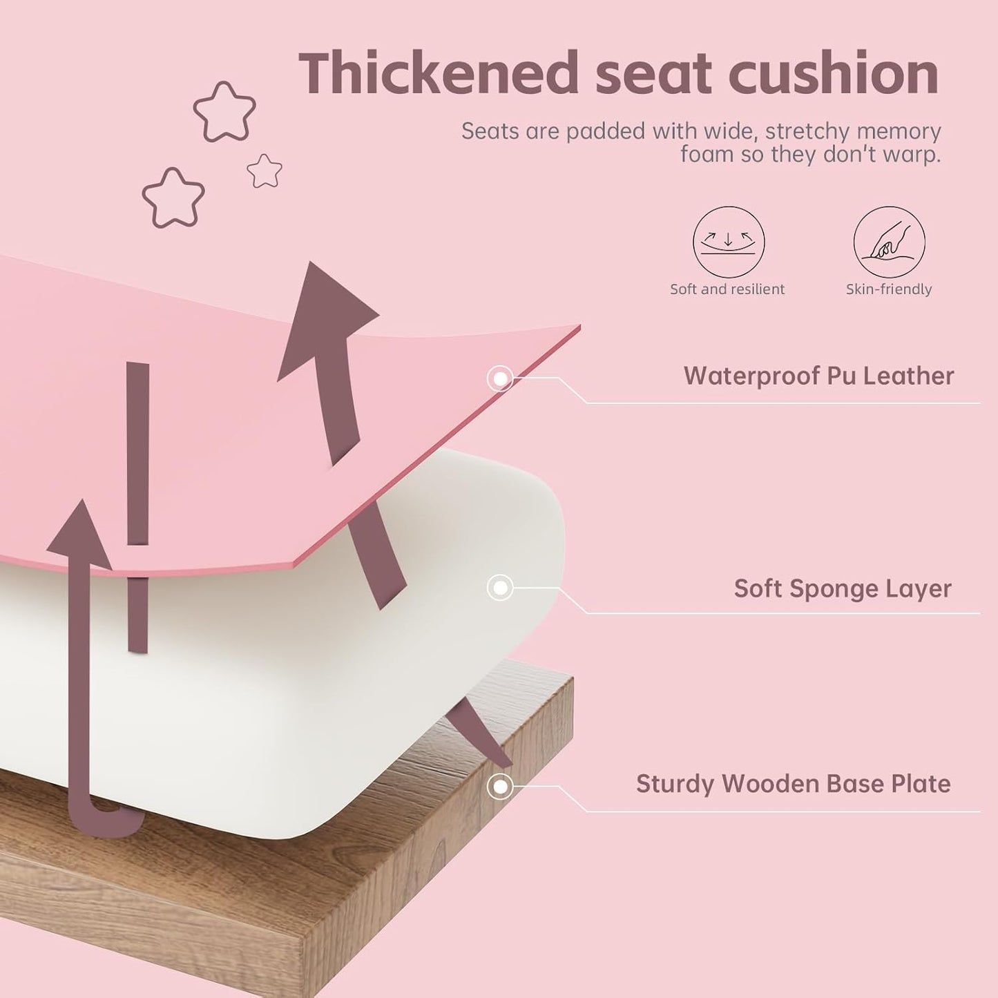 PZDO Ergonomic Gamer Chair Gaming Chair for Adults, Gaming Chair with footrest, Technical Fabric Office Chairs with Lumbar Support Height Adjustable, Teens, Gift, 150kg, Grey