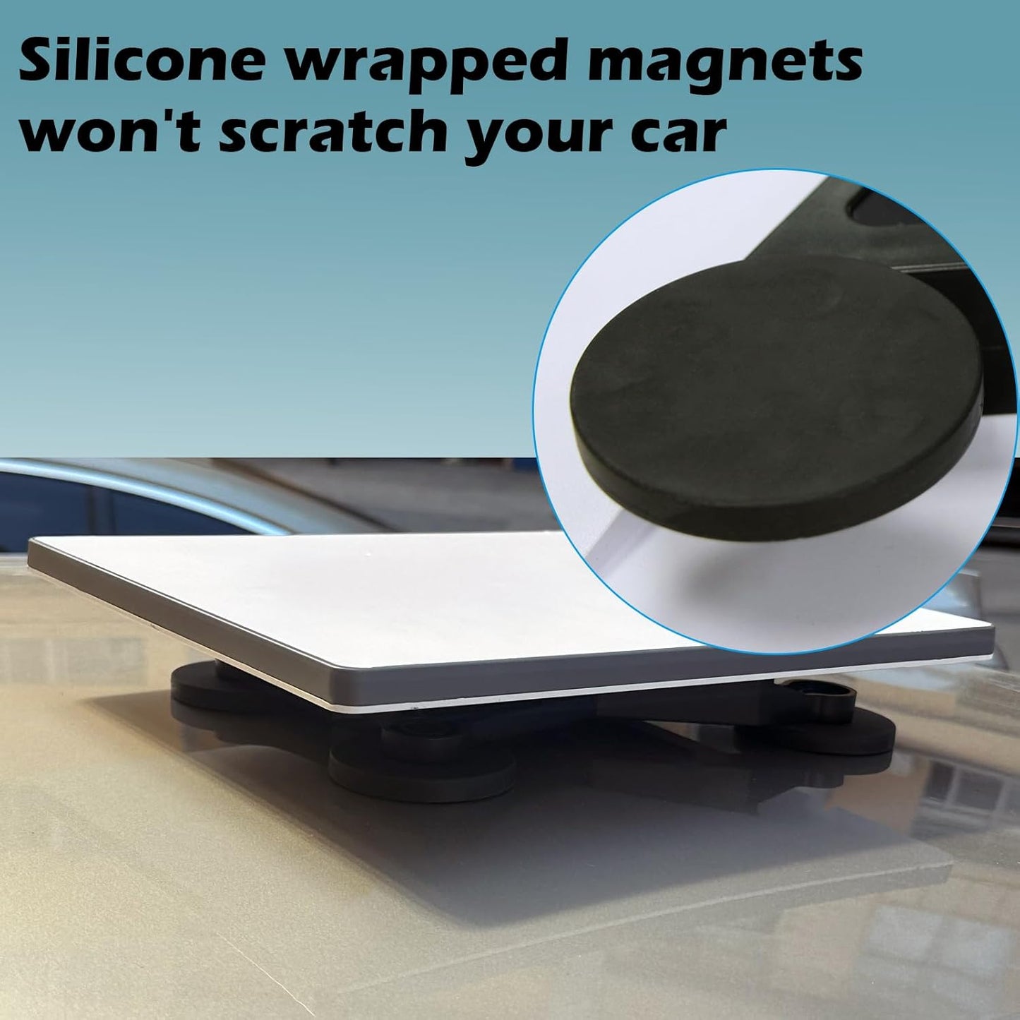 Starlink Mini Magnetic Car Roof Mount, Starlink Mini Magnetic Mount,Starlink Mini Mounting Kit for RVs, Vans, Boat, Yachts (Black)