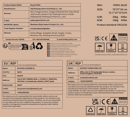 PZDO Ergonomic Gamer Chair Gaming Chair for Adults, Gaming Chair with footrest, Technical Fabric Office Chairs with Lumbar Support Height Adjustable, Teens, Gift, 150kg, Grey