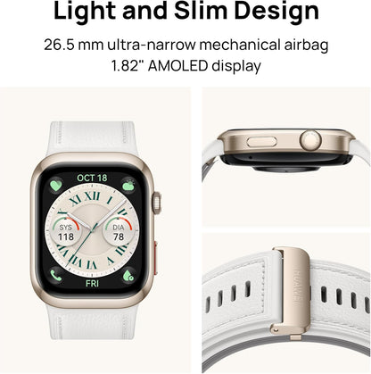 HUAWEI WATCH D2 Smartwatch, 1.82" AMOLED Touch display, Blood Pressure Monitoring, Slim Design, Bluetooth Calling, Compatible with iOS Android, 6 months HUAWEI care+, Black