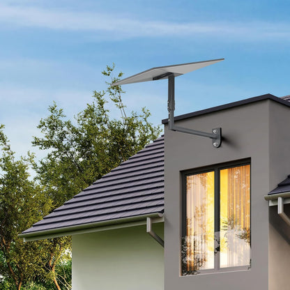 XLTTYWL Starlink Gen 3 Mount, 360° Adjustable V3 Starlink Wall Mount, Star Link Gen3 Pole Mounting Kit with Starlinks Gen 3 Pipe Adapter for Gen3/Gen 2/Mini Starlink Internet Kit Satellite